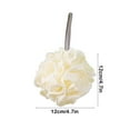 thumbnail image 3 of SSZMDLB under $5 Bath Sponge Loofah with Hook, Double Layer Lace Edges Bath Flower, Super Soft Friendly Bath for Shower Back Scrubbing, 3 of 6