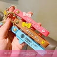 thumbnail image 4 of Spot Sanrio Cartoon Merlot Doll Key Chain Cute Yugui Dog Car Key Pendant Keychain, 4 of 7