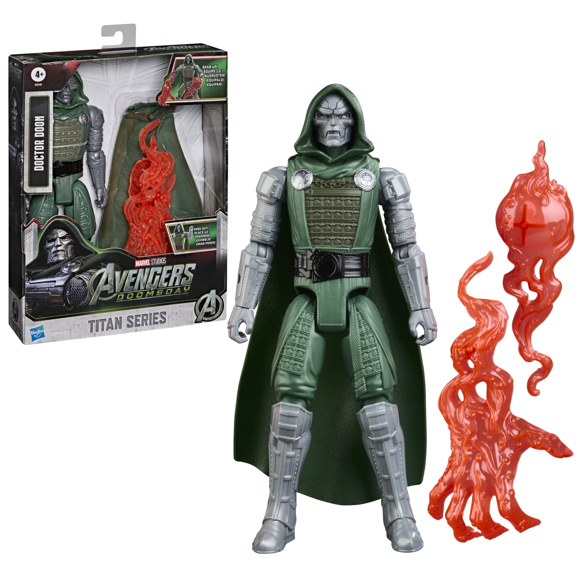 Marvel Studios Avengers: Doomsday Titan Series Doctor Doom 11.5-Inch Action Figure