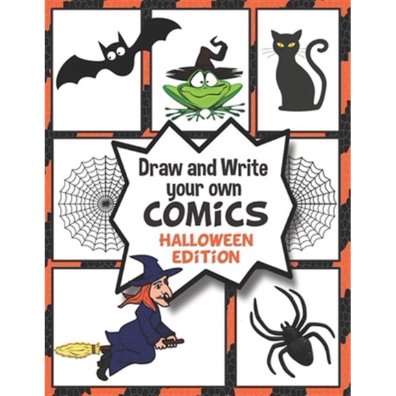 Pre-Owned Draw and Write your own COMICS: HALLOWEEN EDITION: Create your own Comics and Cartoons