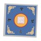 thumbnail image 3 of Cubierta de mesa con reducción de ruido, tapete Mahjongg, cubierta profesional para mesa de juego Mahjong, mantel Mahjong para juegos de escritorio, Azul B, 3 of 8