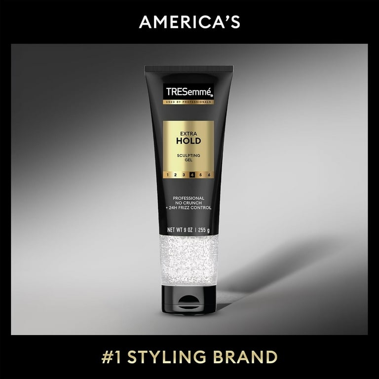 TRESemmé Hair Gel, Sculpting, Extra Hold, 3-Pack + Keratin Repair