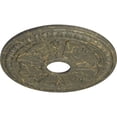 thumbnail image 3 of Ekena Millwork 18 1/8"OD 3 5/8"ID x 1 1/8"P Raymond Ceiling Medallion (Fits Canopies up to 5 1/8"), Hand-Painted Witch Hazel Crackle, 3 of 5
