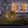 thumbnail image 2 of Agiferg Stars Moon LED Bulb String Lights Decorative Curtain Lights Wedding Neon Lights, 2 of 9