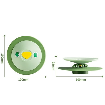 

Cute Cartoon Floor Drain Cover Multifunctional Press Type Sealed Drain Filter Shield Practical Sewer Outfall Accessories New