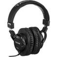 thumbnail image 3 of TASCAM Premium Foldable Recording Mixing Home Studio Headphones - Black - 1 Pair Bundle, 3 of 5