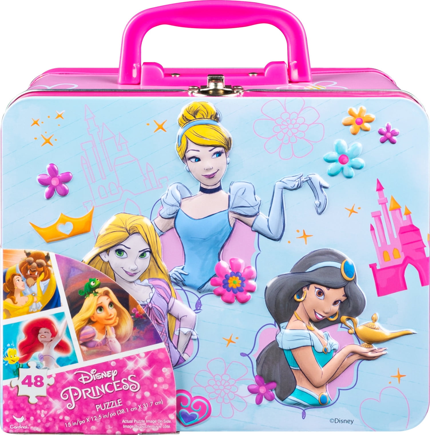 Disney Princess 48Piece Puzzle in Tin With Handle