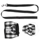 thumbnail image 4 of Arnés De Vestir Para Mascotas, Vestidos Para Perros Arnés De Chaleco De Cerdo Con Correa Para Hacer Que Su Mascota Sea Diferente OTVIAP Negro Blanco M, 4 of 8