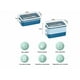 thumbnail image 2 of Xtellar lunch 2 Capas De 1600ml Con Cubiertos Integrados azul, 2 of 4