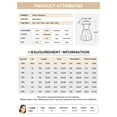 thumbnail image 3 of LapaPlus Plus Size Dresses for Women Elegant Short Sleeve Beach Party Dress with Pockets, 3 of 13