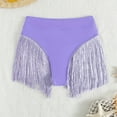 thumbnail image 4 of Aayomet Women's High Waisted Swim Shorts Swim Control Women Bottoms Ruched Drawstring Swimwears Tankinis Set (Purple, S), 4 of 5