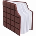 thumbnail image 1 of Chocolate Scented Taste Memo Pad, 80 Sheets Self-Adhesive Reusable Small Notebook, Writing Creative Mini Notebook for School Office..., 1 of 5