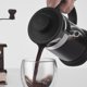 thumbnail image 4 of leyfeng Cafetera de prensa francesa y cafetera de borosilicato resistente al calor para el hogar y la Oficina de acero inoxidable de alta densidad, 4 of 8
