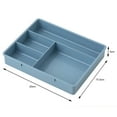 thumbnail image 6 of D-GROEE Rectangular Plastic Storage Containers Box Desktop Storage Box for Beads and Other Small Craft Items, 6 of 6