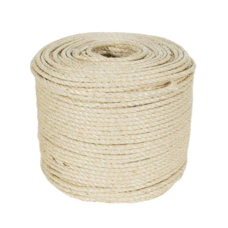 Natural Sisal Rope For Scratching Post Tree Replacement, Hemp Rope For