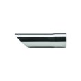 thumbnail image 2 of Pypes Exhaust EVT49 Exhaust Tail Pipe Tip  2-1/2 Inch Diameter Clamp-On Inlet; 2-1/2 Inch Outside Diameter; 304 Stainless Steel; Round; Angle-Cut; 9 Inch Length; Set of 2; With Pypes Logo, 2 of 3