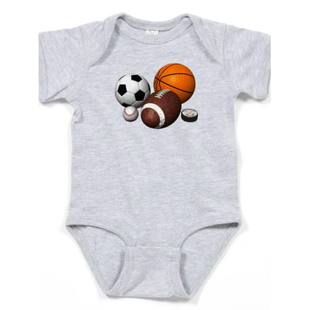 

CafePress - Balls - Cute Infant Bodysuit Baby Romper