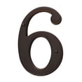 thumbnail image 6 of 5 in. Oil-Rubbed Bronze House Number 6, 6 of 7
