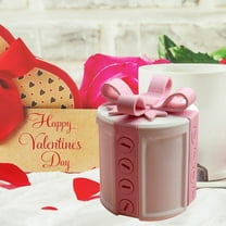 Dserhfy Annoying Gift Box with Screws Valentine's Day Pink Prank Screw Box with Bow 3D Puzzle Gift Box Gag Gift for Birthday Anniversary