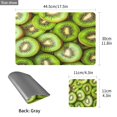 thumbnail image 4 of Wobogo Kiwi Fruit Pattern Placemats Coasters Set of 1 Heat-resistant Non-slip Easy to Clean Square Dinner Plate Mat, 4 of 8