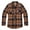 Harvest, variant on Victory Outfitters Women's Assorted Long Sleeve Brushed Flannel Shirt - Orange - XXL