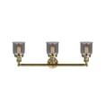 thumbnail image 3 of 205-BB-G53 Innovations Lighting Bell - 3 Light Bath Vanity In Industrial Style-11 Inches Tall and 30 Inches Wide-Brushed Brass Finish-Light Smoke, 3 of 4