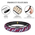 thumbnail image 4 of Balery golf Fundas elásticas antideslizantes para volante, funda protectora universal para hombre y mujer, 15 pulgadas, accesorios para coche., 4 of 6