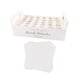 thumbnail image 4 of Caja porta conos de confeti para bodas, decoración de conos de confeti para aniversario 30 hoyos blanco, 4 of 9