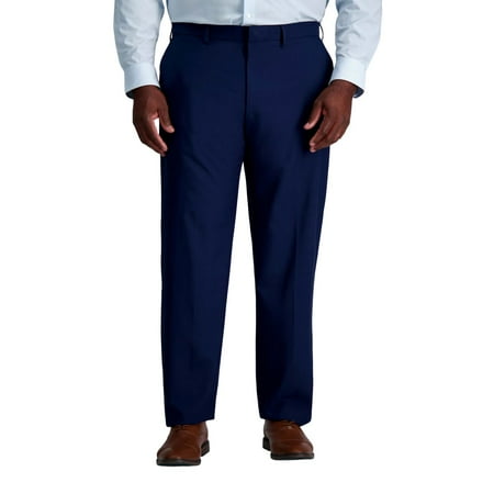 Big & Tall Haggar® Smart Wash® Repreve® Suit Pants Color: Midnight Size: 46X30