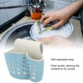thumbnail image 3 of 4 Uds soporte de esponja para fregadero PP 2 capas correa ajustable jabonera escurridor para baño de cocina buen drenaje ANGGREK  Otros, 3 of 8