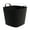 Black, variant on Life Story 26 Quart Flexi Tub, Versatile Storage Tote Home Organizer with Handles, Black