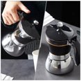 thumbnail image 3 of Large Capacity Coffee Kettle Stainless Steel Moka Pot Espresso Coffee Pot, 3 of 8