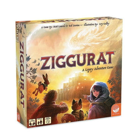 MindWare Ziggurat Cooperative Family Legacy Adventure Game by Matt Leacock & Rob Daviau Illustrated by Cory Godbey for Ages 8 and Up
