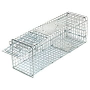 SuperDeal 24 Animal Trap Humane Capture Steel Cage or Rodent Control Squirrel Raccoon