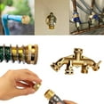 thumbnail image 2 of 2/4Pcs Garden Hose Caps 3/4inch Outdoor Faucet Caps Brass Water Hose Female Caps, 2 of 13