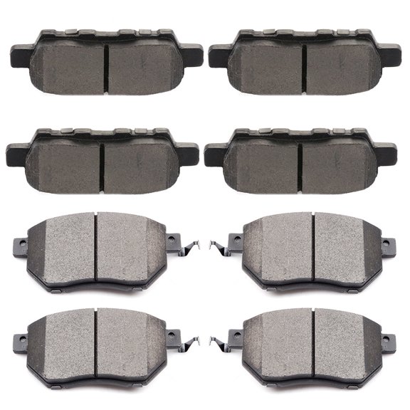Brake Kits,SCITOO 8pcs Ceramic Disc Brake Pads fit for 2009-2012 Nissan Murano