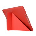 thumbnail image 4 of Para Ipad 10.2 (2021)/(2022)/(2019) Funda Protectora Plegable De Silicona Deformada + Funda Para Tableta Con Soporte De Cuero PU - Negro #yg, 4 of 4