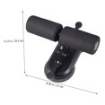 thumbnail image 3 of RENACLIPY Ayuda Para Crunches Con Asiento Ajustable Y Ergonómico En Color Negro, 3 of 7