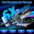 thumbnail image 2 of Cargador de coche ANEXTIDE 78 W, 4 puertos USB-C, carga rápida, negro, 2 of 8
