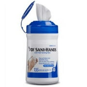 PDI Sani-Hands Instant Hand Disinfecting Wipes Kills 99.9% of Germs 135 Count