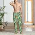 thumbnail image 2 of Kdxio Christmas Donuts Pattern Men's Pajama Pants, Elastic Waist with Drawstring and Pockets, Comfortable Loungewear-Medium, 2 of 6