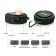 thumbnail image 2 of Matsuzay C6 Altavoz Bluetooth inalámbrico portátil Caja de sonido a prueba de agua con ranura para tarjeta HookTF Manos libres con ventosa para Cables de audio/vídeo Verde, 2 of 6