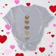 thumbnail image 2 of RKSTN Valentine Gifts Women's Valentine's Day T Shirts Oversized Crewneck Valentines Graphic Print Short Sleeve Shirt Womens Casual Solid Round Neck Plus Size Loose Fits Tee Top Summer Clothes, 2 of 8