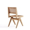 thumbnail image 5 of Manhattan Comfort Hamlet 17.72" Wood Dining Chair in Natural (Set of 2), 5 of 5
