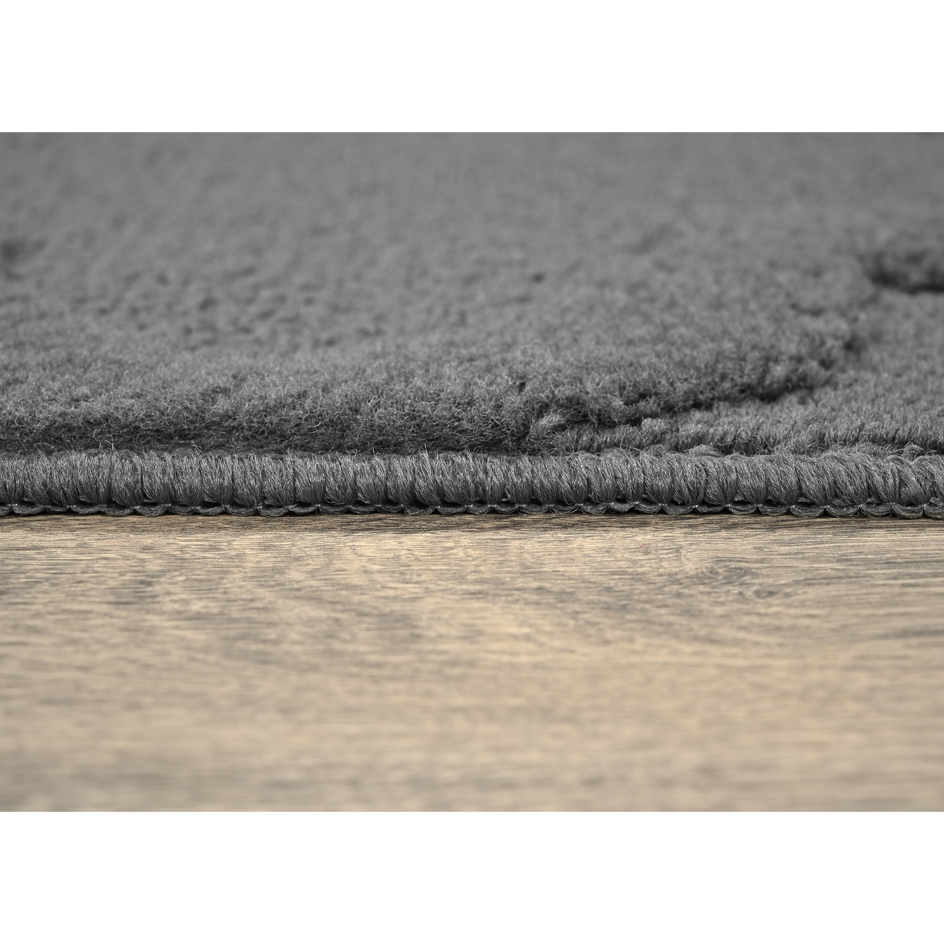 Garland Rug Quatro Polypropylene Cinder Gray Indoor Area Rug, 9' x 12'