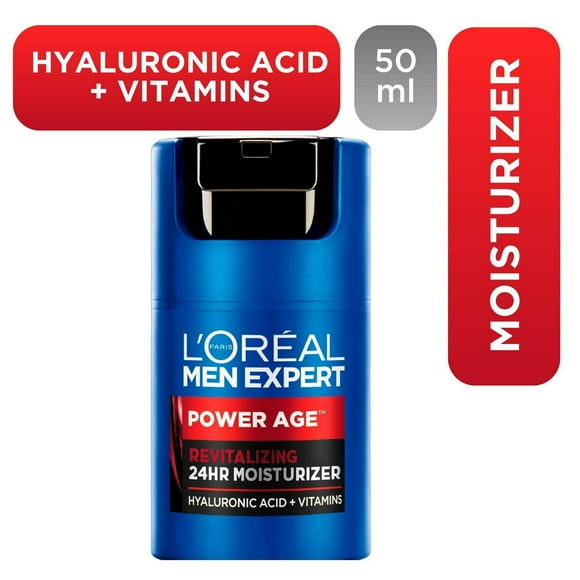 L'Oréal Paris Moisturizer, Hyaluronic Acid, Men Expert