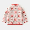 thumbnail image 3 of Baby Girls Boys Fleece Warm Jacket Cute Cartoon Printed Solid Long Sleeve Newborn Girl Outfits for Little Girl 4-5 Years, 3 of 3