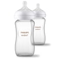 thumbnail image 1 of Biberón Philips Avent Glass Natural, 240 ml, paquete de 2, 1 of 9