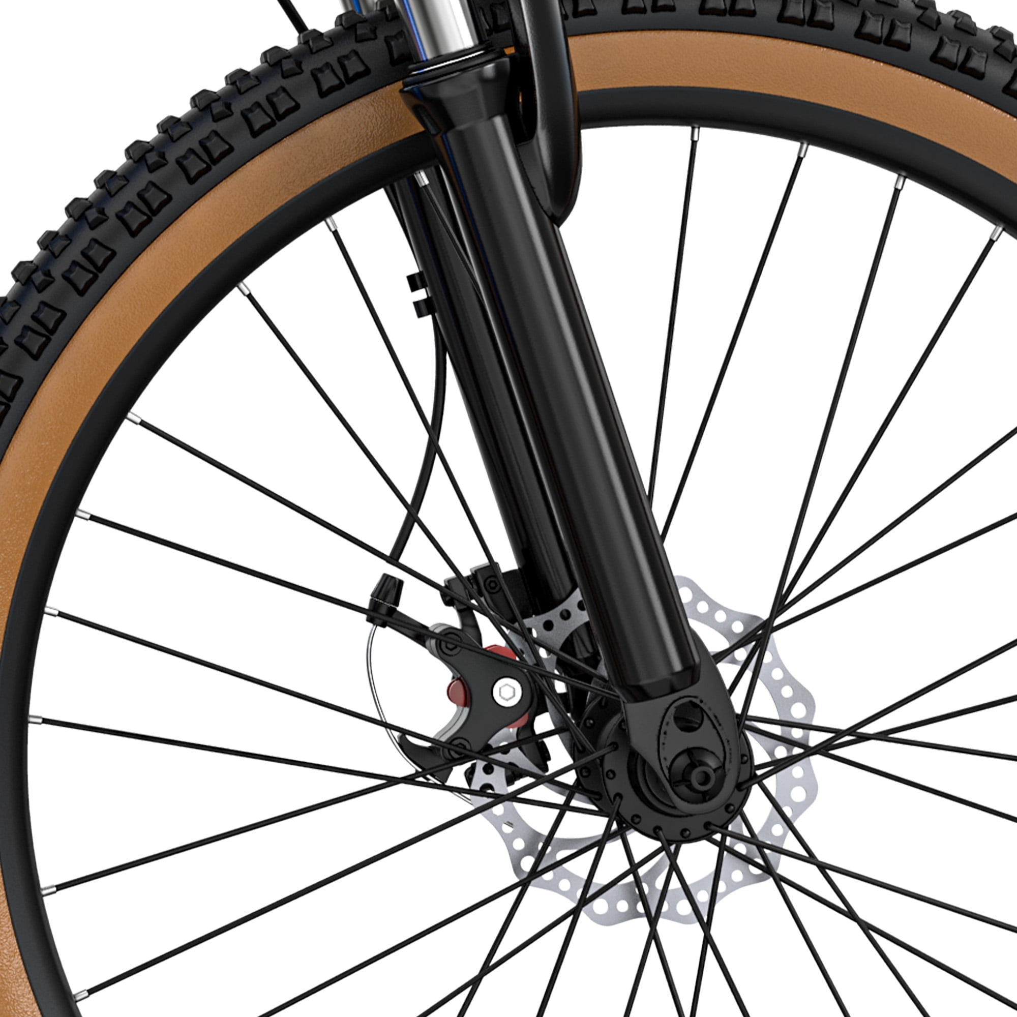 Uforic 26" Blue Mountain Bike for Men & Women, 21-Speed MTB, Dual Disc Brakes, Aluminum Frame