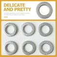 thumbnail image 3 of unbranded 6Ud Grommets Plásticos Para Estilo Delicado Color Claro Para Hogar, 3 of 6